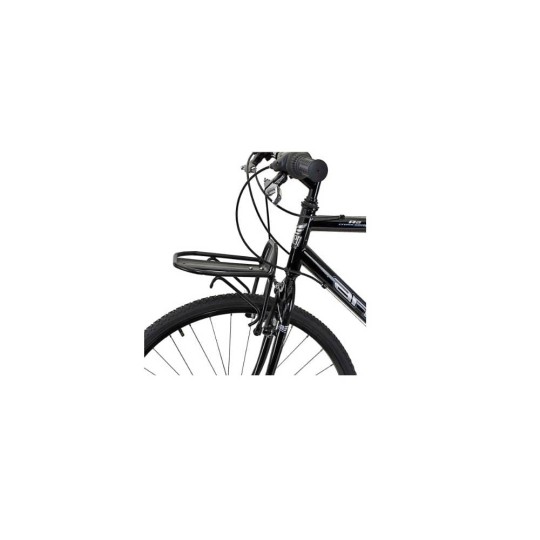 Portabultos bicicleta delantero o trasero en negro de 24" a 28".