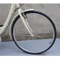 Bicicleta urbana mujer crema 6V restaurada